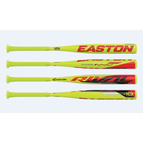 이스턴 Easton 2019 Rival (-10) USA Approved 2 14 Bat - Lime Red