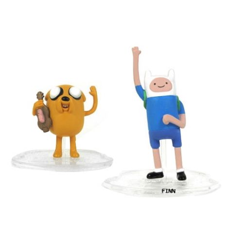  Jazwares Adventure Time Collectors Pack Finn & Jake 2 Mini Figure 2-Pack