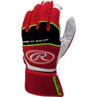 Rawlings Workhorse Adult Batting Gloves with Compression Strap
