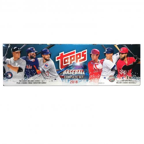  18 Topps MLB Baseball Complete Set Trading Cards