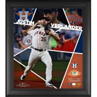 Justin Verlander Houston Astros 15 x 17 Impact Player Collage with a Piece of Game-Used Baseball - Limited Edition of 500 - Fanatics Authentic Certified