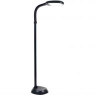 Lavish Home LED Sunlight Floor Lamp with Dimmer Switch