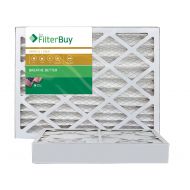 FilterBuy AFB Gold MERV 11 18x24x4 Pleated AC Furnace Air Filter. Pack of 2 Filters. 100% produced in the USA.