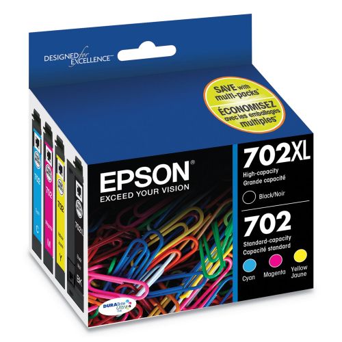 엡손 Epson 702XL High-capacity Black Ink Cartridges