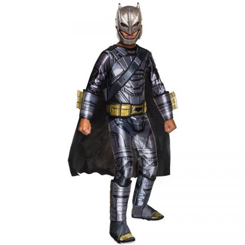 제네릭 Generic Batman Vs Superman: Dawn of Justice Deluxe Armored Batman Child Halloween Costume
