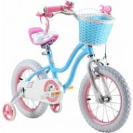RoyalBaby Stargirl Girls Bike, 16 inch Wheels, Blue