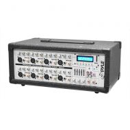 Pyle 8-Channel 800 Watt BT Mixer with USB and SD Card Readers