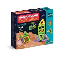MAGFORMERS Magformers Space Traveler 35-Piece Magnetic Construction Set