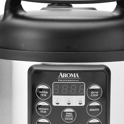  Aroma Professional Electric 3 Quart Digital Programmable Pressure Multi Cooker
