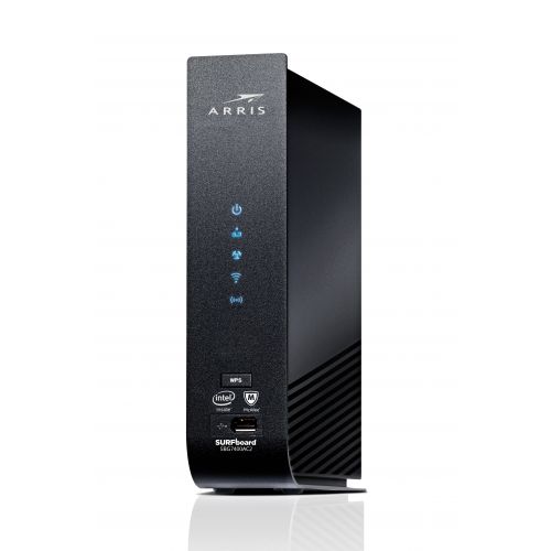  ARRIS SURFboard DOCSIS 3.0 24x8 Cable Modem  AC2350 Wi-Fi Router with FREE Secure Home Internet by McAfee