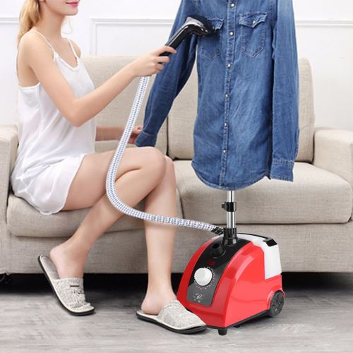  Tbest Garment Fabric Clothes Standing Steamer Wrinkle Remove Portable Home 110V US,Garment Steamer, Fabric Steamer