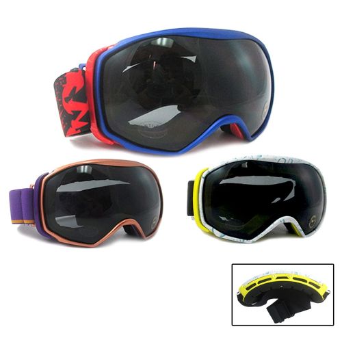  Wolf Snow Ski Goggles Men Anti-fog Lens Snowboard Snowmobile Motorcycle Adult Sports