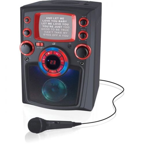  ILive iLive Karaoke Machine with Multi-Color Lights