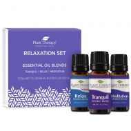 Plant Therapy Relaxation Synergy Set 100% Pure, Undiluted