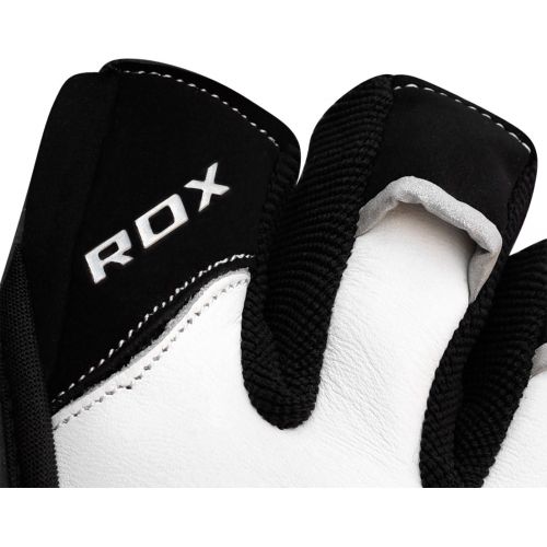  RDX Weight Lifting Gloves, WhiteBlack, Large