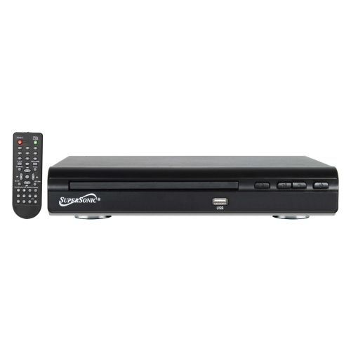  Supersonic 2.0 Channel DVD Player with USB Input