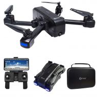 [아마존베스트]Contixo F22 RC Foldable Quadcopter Drone | Selfie, Gesture, 1080p WiFi Camera, GPS, Altitude Hold, Auto Hover, First Person View FPV, Follow Me, Waypoint Includes Compact Drone Sto