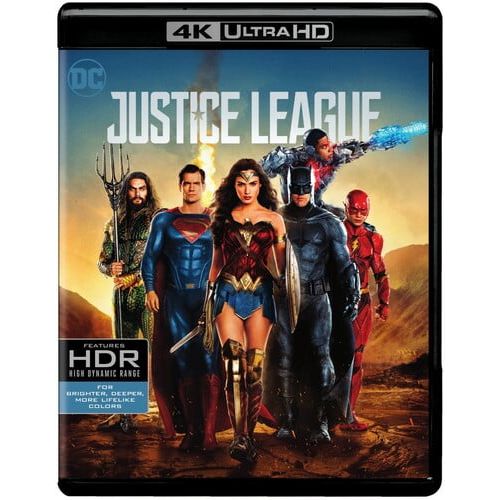  Warner Bros. Justice League (2017) (4K Ultra HD + Blu-ray + Digital)