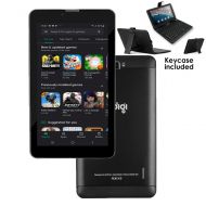 Indigi 7.0 Unlocked 2-in-1 3G SmartPhone + TabletPC Android 4.4 KitKat AT&T  T-Mobile (Black) w KeyCase Included