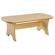 Childcraft Bird-in-Hand Family Living Room Coffee Table, 29 x 14.75 x 1.375