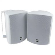Dual LU53PW 3-Way IndoorOutdoor 5.25 Speakers, White