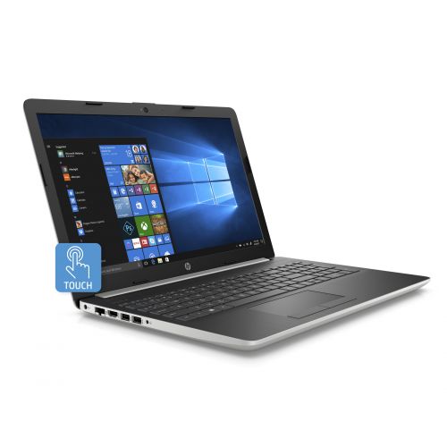에이치피 HP 15 Graphite Mist Laptop 15.6 Touchscreen , Intel Core i7-8550U, Intel UHD Graphics 620, 1TB HDD + 16GB Intel Optane memory, 4GB SDRAM, DVD, 15-da0073wm