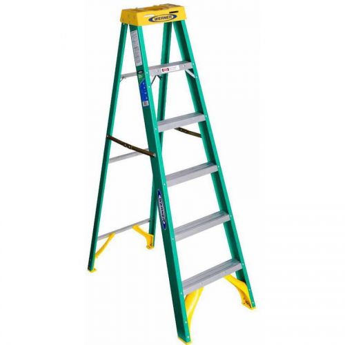  Werner 5906 6 Fiberglass Step Ladder