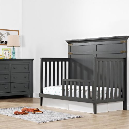  Baby Relax Kellee Toddler Guard Rail, Slate Gray