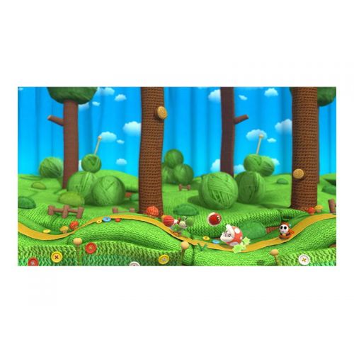 닌텐도 Yoshis Woolly World + Blue Yarn Yoshi amiibo - Wii U [Nintendo Wii U] ?