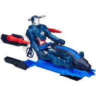 Marvel Avengers Titan Hero Series Iron Patriot Figure with Arc Thruster Jet Vehicle