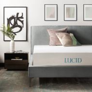 LUCID Lucid 12 Ventilated Gel Memory Foam Mattress, Triple-Layer, Multiple Sizes