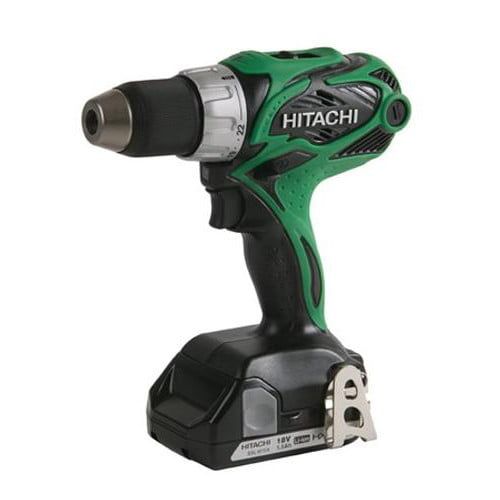  Hitachi DS18DSAL 18-Volt Lithium-Ion 12 in. Compact Cordless Driver Drill