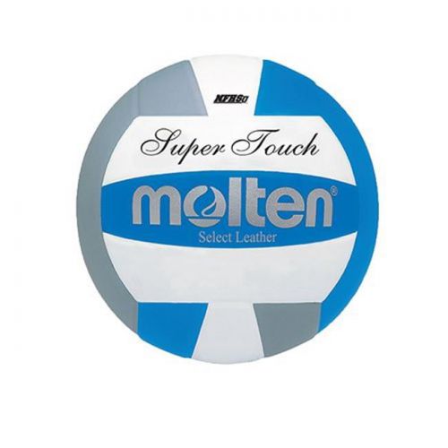  Molten Super Touch Premium Leather Volleyball - BlueGray