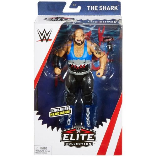 마텔 Mattel Toys WWE Wrestling Elite The Shark Action Figure