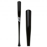 Marucci Maple Wood Baseball Bat: MCMBLEM Black Adult 34 inch