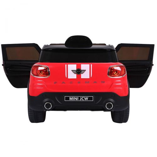  Goplus MINI PACEMAN 12V Electric Kids Ride On Car Licensed MP3 RC Remote Control Red