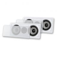 Acoustic Audio by Goldwood Acoustic Audio CS-IW26CC In-Wall Dual 6.5 Center 2 Speaker Set Home Theater