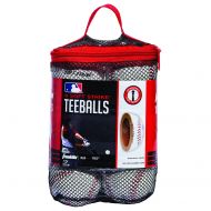 Franklin Sports MLB Soft Strike Teeballs, 6-Pack