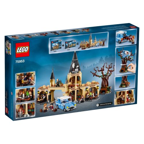  LEGO Lego Harry Potter And The Chamber Of Secrets Hogwarts Whomping Willow 75953 Magic Toys Building Kit, Prisoner Of Azkaban, Hedwig, Hermoine Granger And Severus Snape (753 Pieces)