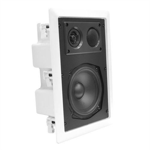  Pyle 8 Two Way In Wall Enclosed Speaker System with Directional Tweeter