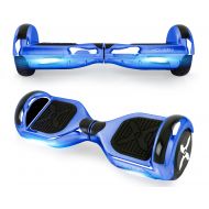 Hover-1 Matrix UL Certified Electric Hoverboard w 6.5 Wheels, LED Lights and Bluetooth Speaker - Blue