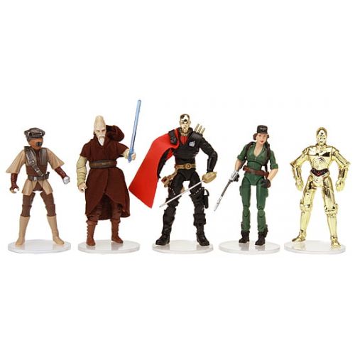  PROTECH Protech AFS-1C Clear Action Figure Stands fit Newer Star Wars Figures & More