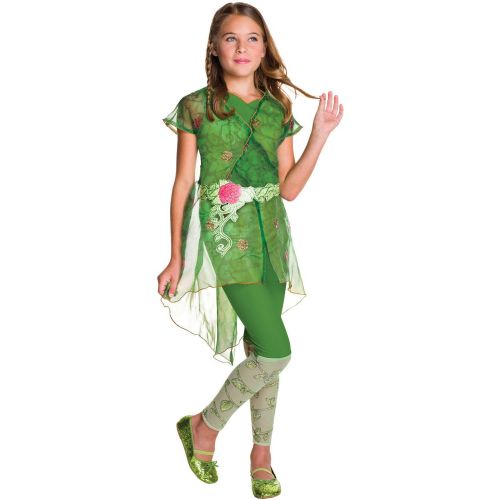 제네릭 Generic DC Superhero Girls: Poison Ivy Deluxe Child Halloween Costume