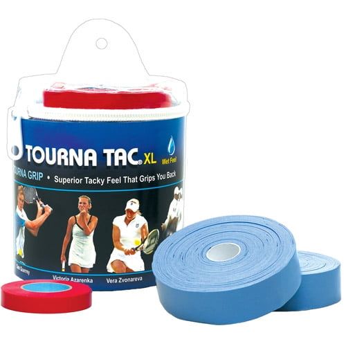  Tourna Tac Blue 30 Pack Travel Pouch Tacky Feel Tennis Grip