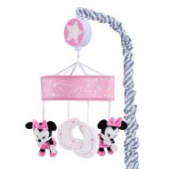 [아마존베스트]Disney Baby Minnie Mouse Pink/Gray Musical Crib Mobile by Lambs & Ivy