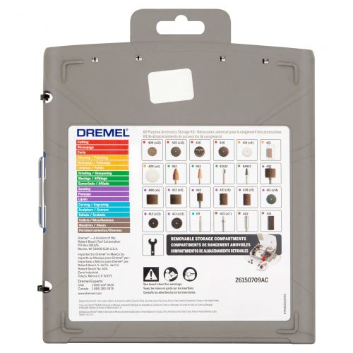  Dremel 709-02 110-Piece All-purpose Accessory Storage Kit