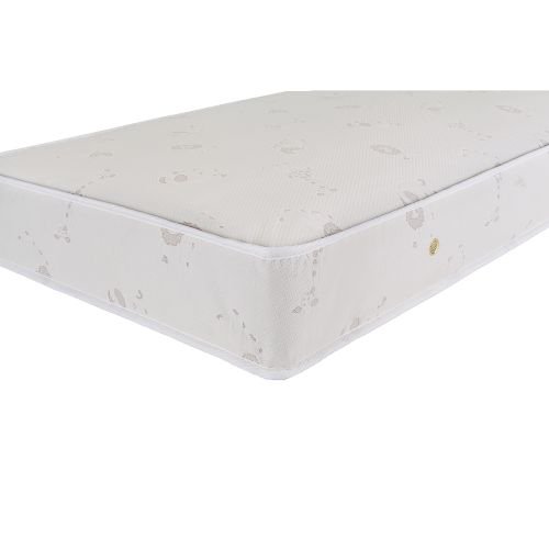  L.A. Baby LA Baby Essentials III Breath-Safe 2 in 1 Memory Foam Crib Mattress with Natural Coconut Fiber & Blended Organic Cotton Cover