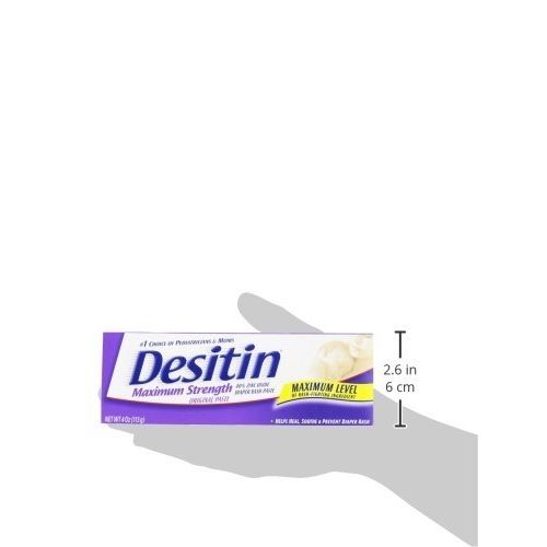  Desitin 6 Pack - DESITIN Maximum Strength Diaper Rash Paste 4 oz