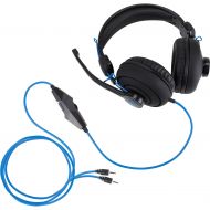 ENHANCE GX-H3 Stereo Gaming Headset with Over-Ear Headphones , Adjustable Mic & In-Line Volume Control - Works with PC Games