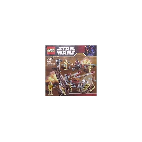  Star Wars The Clone Wars Hailfire Droid & Spider Droid Set LEGO 7670